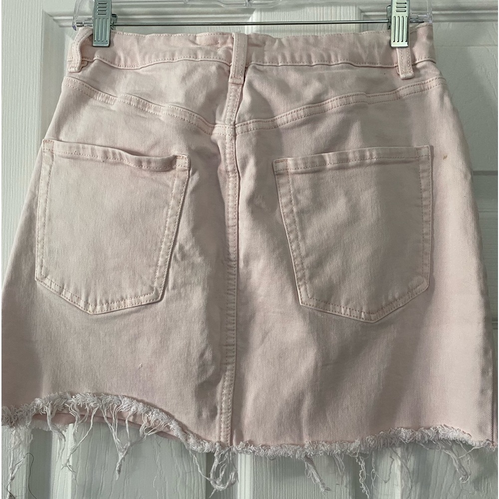 Garage baby pink jean shirt